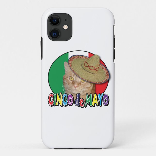 Funda De Case-Mate Para iPhone Cinco de Mayo (Reverso)