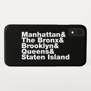Funda Para iPhone XR Cinco distritos ~ Nueva York