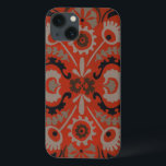 Funda Para iPhone 13 Cinnabar Suzani I<br><div class="desc">Decoración casera</div>