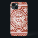 Funda Para iPhone 13 Cinnabar Woodblock IV<br><div class="desc">Decoración casera</div>