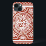 Funda Para iPhone 13 Cinnabar Woodblock IV<br><div class="desc">Decoración casera</div>