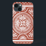 Funda Para iPhone 13 Cinnabar Woodblock IV<br><div class="desc">Decoración casera</div>
