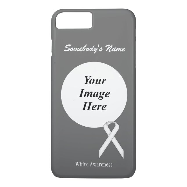Funda De Case-Mate Para iPhone Cinta blanca estándar Tmpl de Kenneth Yoncich (Reverso)