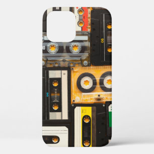 Funda Para iPhone 12 Cinta de audio retro