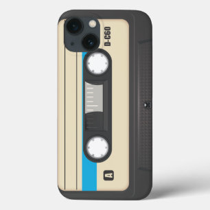 Funda Para iPhone 13 Cinta de cassette compacta vintage