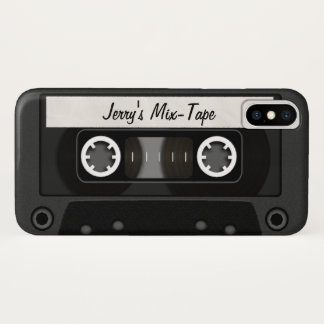 Funda Para iPhone X Cinta de la mezcla personalizada