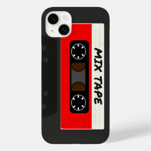 Funda Para iPhone 14 Plus De Case-Mate Cinta de mezcla roja - Regalo inspirado en retro d