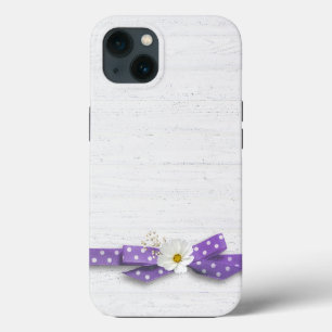 Funda Para iPhone 13 Cinta de puntos Cosmos y Polka