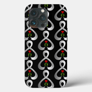 Funda Para iPhone 13 Pro Cinta de sensibilización de Parkinson