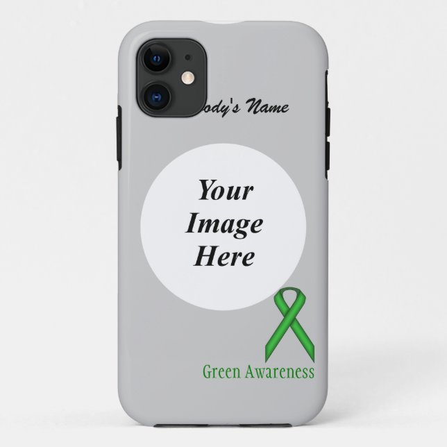 Funda De Case-Mate Para iPhone Cinta Green Standard de Kenneth Yoncich (Reverso)