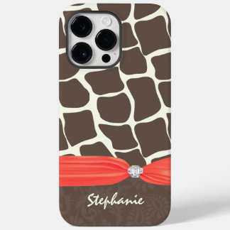 Funda Para iPhone 14 Pro Max De Case-Mate Cinta impresa y Diamante de imitación de patrón de