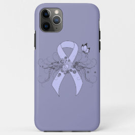 Funda Para iPhone 11 Pro Max Cinta Periwinkle con mariposa