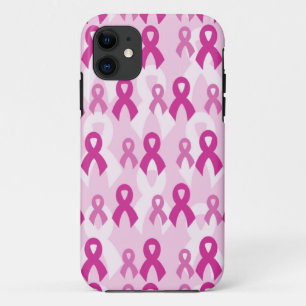 Funda Para iPhone 11 Cintas rosadas/Ligeras... Cáncer de mama