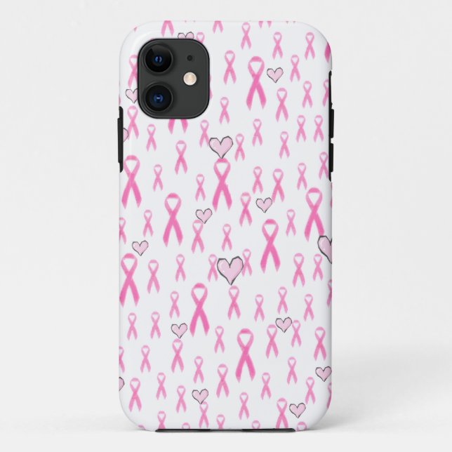 Funda De Case-Mate Para iPhone Cintas rosas, me importan._ (Reverso)