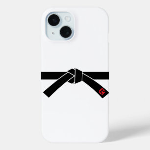 Funda Para iPhone 15 Cinturón negro, 黒 de artes marciales, 武 道