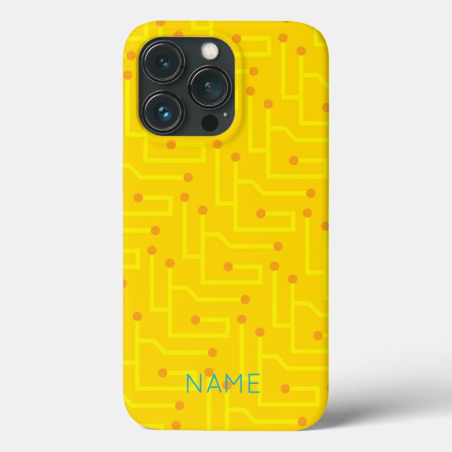 Funda De Case-Mate Para iPhone Circuito Junta Niños Modernos NOMBRAMIENTO Mago In (Reverso )