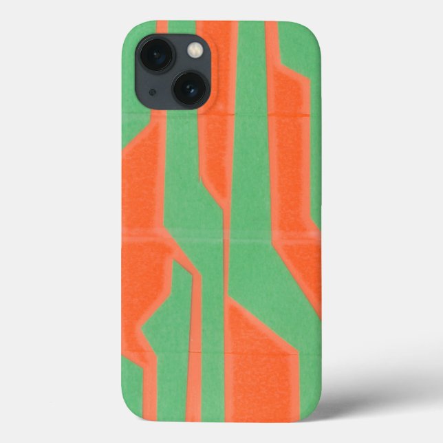 Funda De Case-Mate Para iPhone Circuito moderno I (Reverso)
