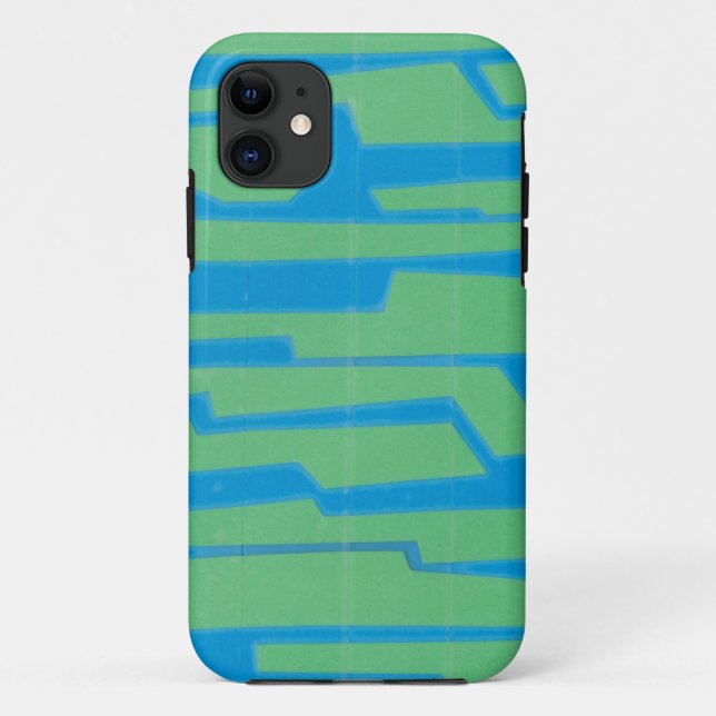 Funda De Case-Mate Para iPhone Circuito moderno V (Reverso)