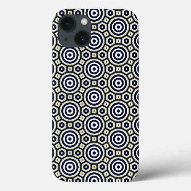 Funda De Case-Mate Para iPhone Círculos (Reverso)