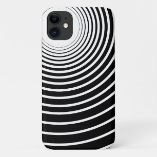 Funda Para iPhone 11 Círculos Blancos y Negros - Tus Colores Favoritos