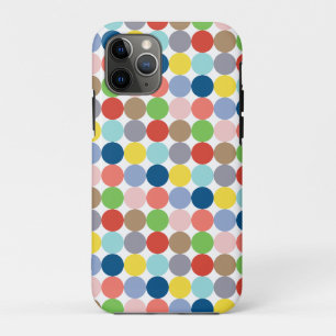 Funda Para iPhone 11 Pro círculos coloridos de color pastel...