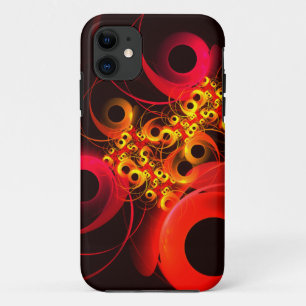 Funda Para iPhone 11 Círculos coloridos Patrón de arte abstracto modern