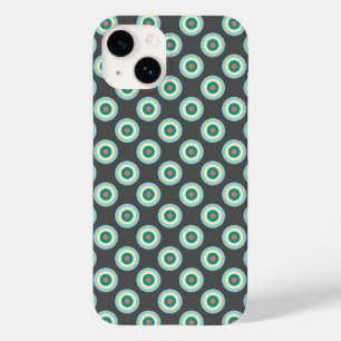 Funda Para iPhone 14 De Case-Mate Círculos de combinación grises de Shirley Taylor