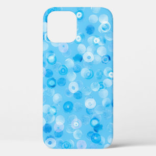 Funda Para iPhone 12 Círculos de invierno: Resumen de puntos de polka.