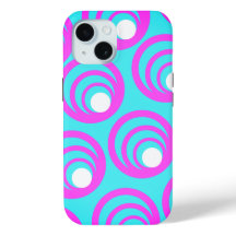 Círculos rosados Círculo interior blanco