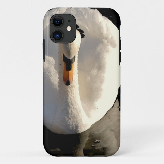 Funda De Case-Mate Para iPhone Cisne (Reverso)