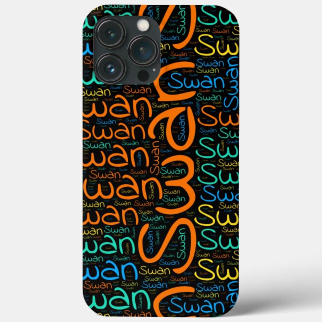 Funda De Case-Mate Para iPhone Cisne (Reverso )