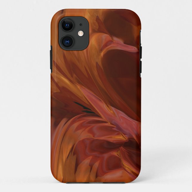Funda De Case-Mate Para iPhone Cisne de Fuego (Reverso)