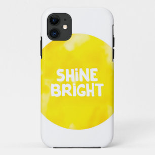 Funda Para iPhone 11 Cita brillante de la tipografía de la inspiració