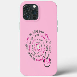 Funda Para iPhone 13 Pro Max Cita de Girona Buen gusto en la música mal gusto e