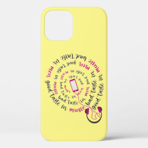 Funda Para iPhone 12 Pro Cita de Girona Buen gusto en la música mal gusto e