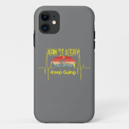 Funda Para iPhone 11 Cita de motivación de ciclismo