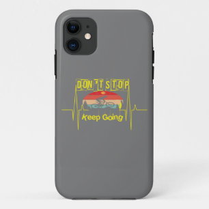 Funda Para iPhone 11 Cita de motivación de ciclismo