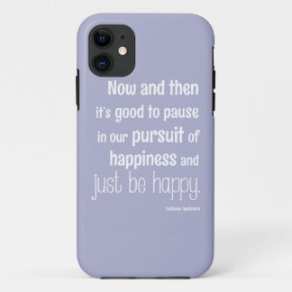 Funda Para iPhone 11 Cita de motivación de la felicidad