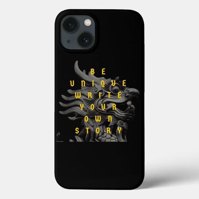 Funda De Case-Mate Para iPhone Cita de motivación Texto moderno y positivo (Reverso)