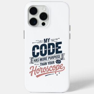 Funda Para iPhone 15 Pro Max Cita Divertida de Codificación AI Diseñador Progra