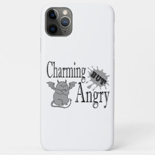 Funda Para iPhone 11 Pro Max Cita divertida de un pequeño gato endemoniado, enc