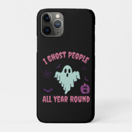 Funda Para iPhone 11 Pro Cita fantasma divertida Halloween