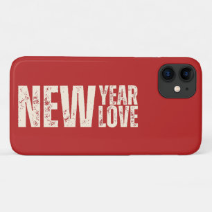 Funda Para iPhone 11 Cita feliz Año Nuevo Año Nuevo Amor 2024