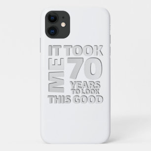 Funda Para iPhone 11 Cita graciosa de 70 años
