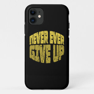 Funda Para iPhone 11 Cita Inspiradora - Nunca Jamás te Rindas