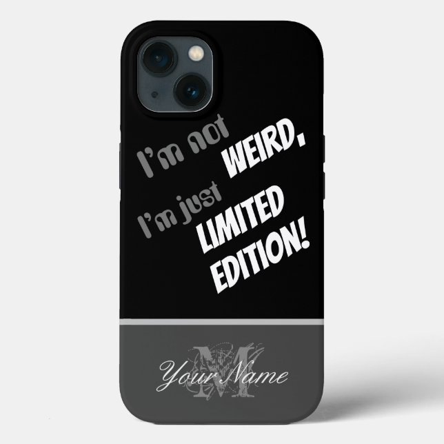 Funda De Case-Mate Para iPhone Cita motivacional: ¡Edición limitada! (Reverso )