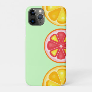 Funda Para iPhone 11 Pro Cítricos TROPICAL SUMMER FRUIT Naranja limones Sli