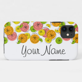 title_seo2 Citrus 'Name' iPhone estuche horizontal