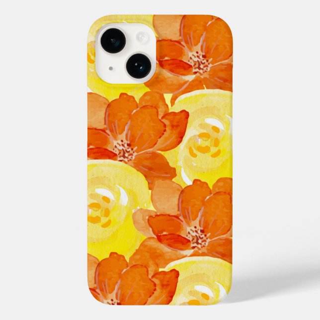 Funda De Case-Mate Para iPhone Citrus y Floral (Reverso )