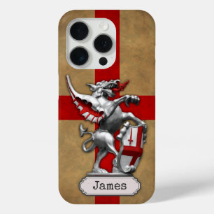 Funda Para iPhone 15 Pro City of London Dragon Personalizable